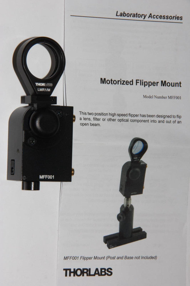 THORLABS MFF001 Motorized Mirror Flipper "NEW"