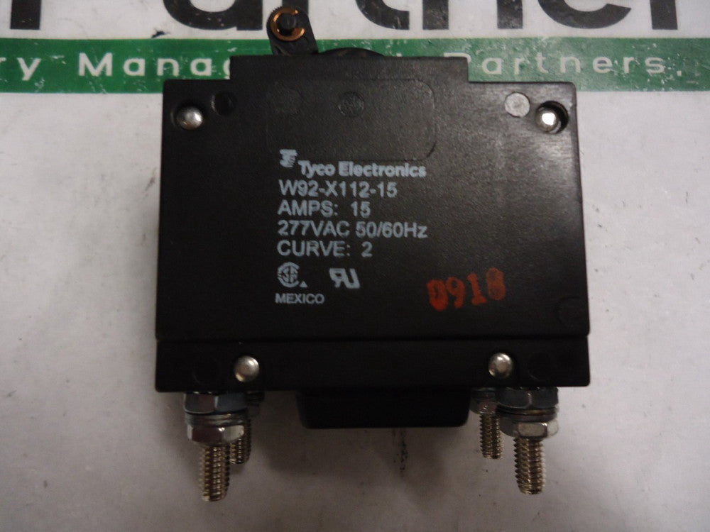 Used, W92-X112-15, Amp/Tyco, Circuit Breaker