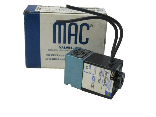 (New) MAC VALVES PME-111DAAG 110/120V , 50/60Hz , 6.8W Solenoid Valve