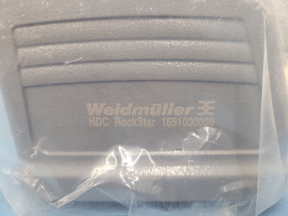 New - Weidmuller - 1651000000 - CONN HOOD TOP ENTRY SZ12 PG36