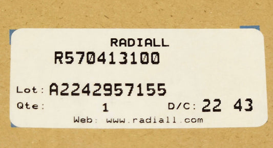 RADIALL R570413100 0-18 GHZ UN:28V SPDT NO C NC RAMSES SMA COAXIAL SWITCH 24 VDC