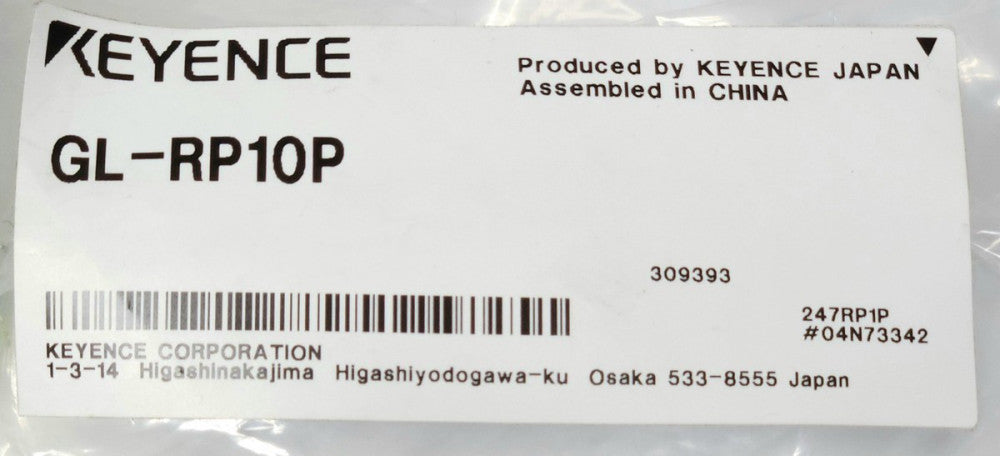KEYENCE GL RP10P 10M Series GLR Light Curtain Cable 10 Meter