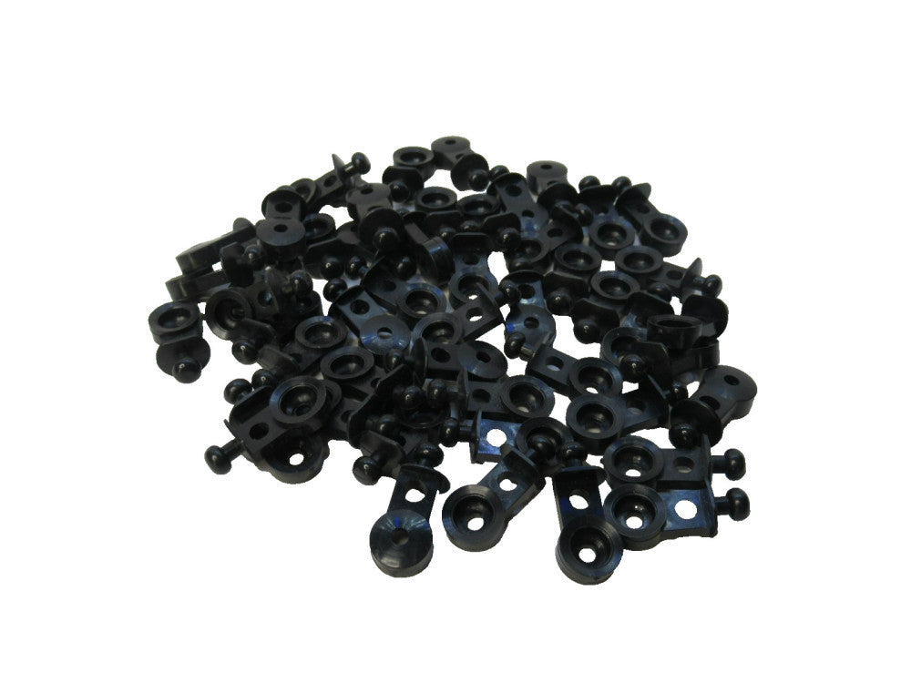 8121REM Ball Head Carrier, Black Curtain Clip (New - Lot of 50)
