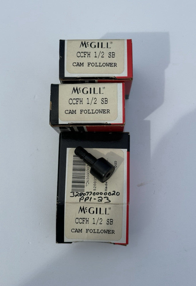 Lot of 3 - McGill CCFH 1/2 SB Cam Follower *New
