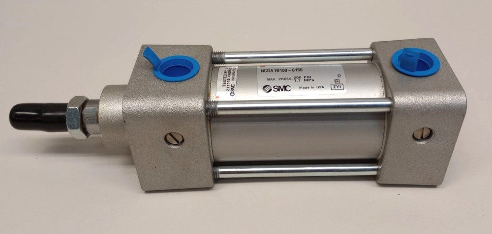 SMC NCDA1B150-0150 Pneumatic Cylinder 5/8" Rod 1-1/2" Stroke 1-1/2" Bore