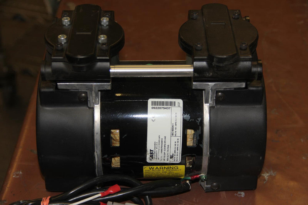 GAST 71R545-P319-D401X Genteq Type24B1 7124132 Thermally Protected Vacuum Pump