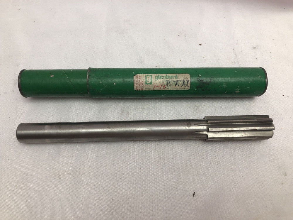 GLENBARD STRAIGHT REAMER 30MM 1-1/8"