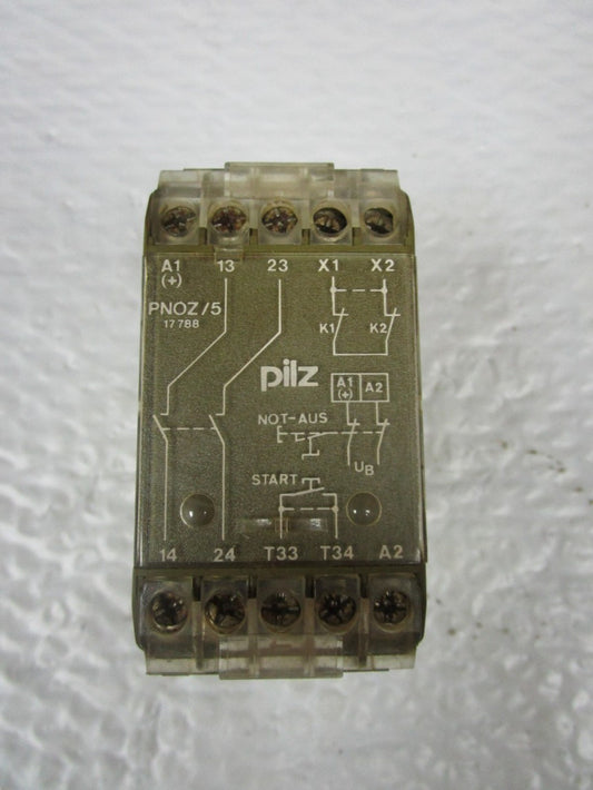 Pilz Safety Relay PNOZ 5 24 VDC 2S 474590