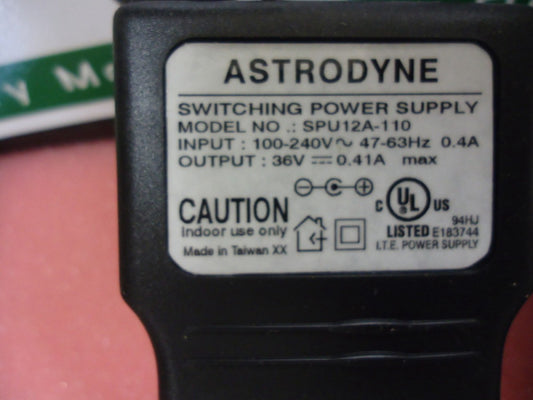 SPU12A-110 Astrodyne 15W Wallmount Switching PS Brand New!