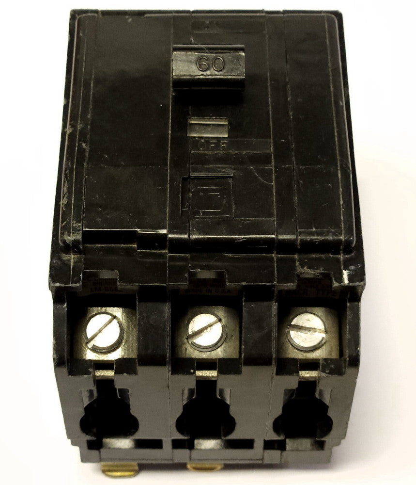 SQUARE D QOB360 3 Pole 60 AMP Type QO QOB Bolt In Circuit Breaker 120 240 VAC