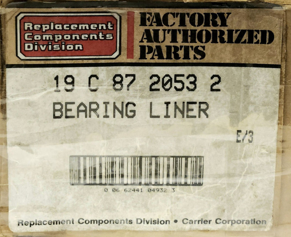 FM FAP FACTORY AUTHORIZED PARTS CARRIER 19C87 2053 2 5/93 Bearing Liner Sleeve