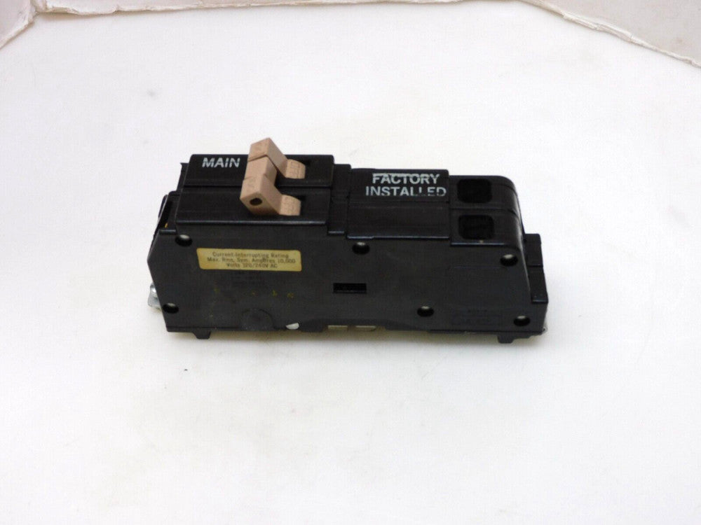CUTLER HAMMER CH2100 2POLE 100A CIRCUIT BREAKER LONG FRAME DAMAGE CORNER