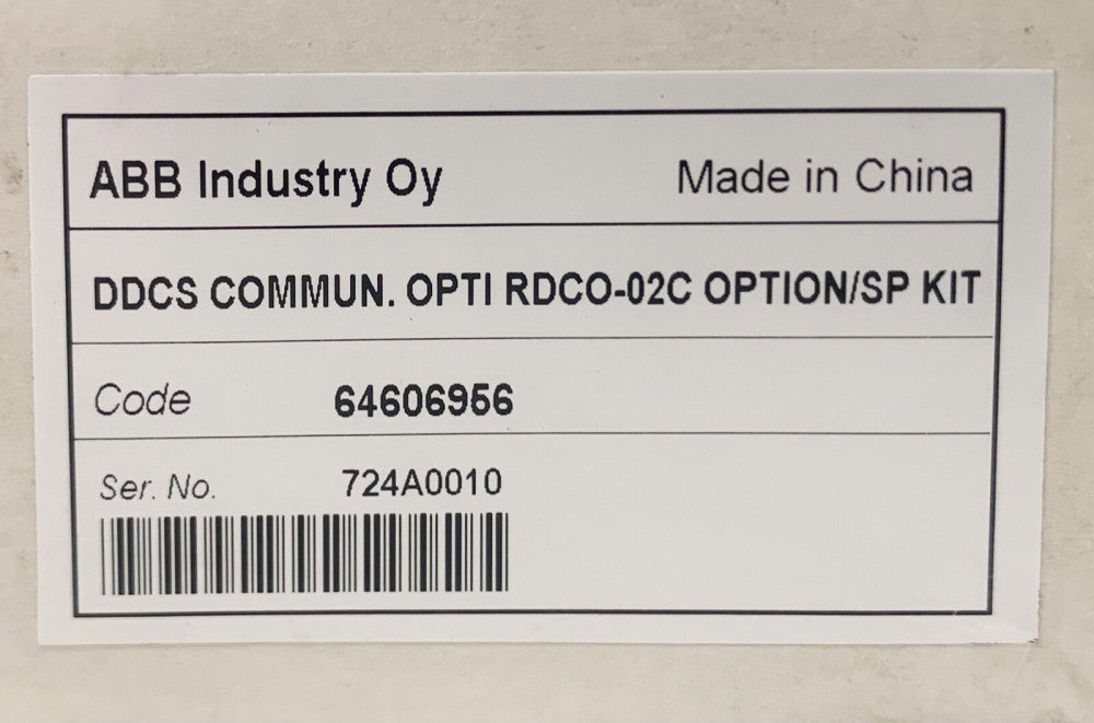 ABB OPTI RDCO 02C Options SP KIT DDCS Communications Module RCSO-Q2C 