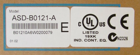 DELTA ASD B0121 A 100W 200-230V AC Servo Drive 110V Output