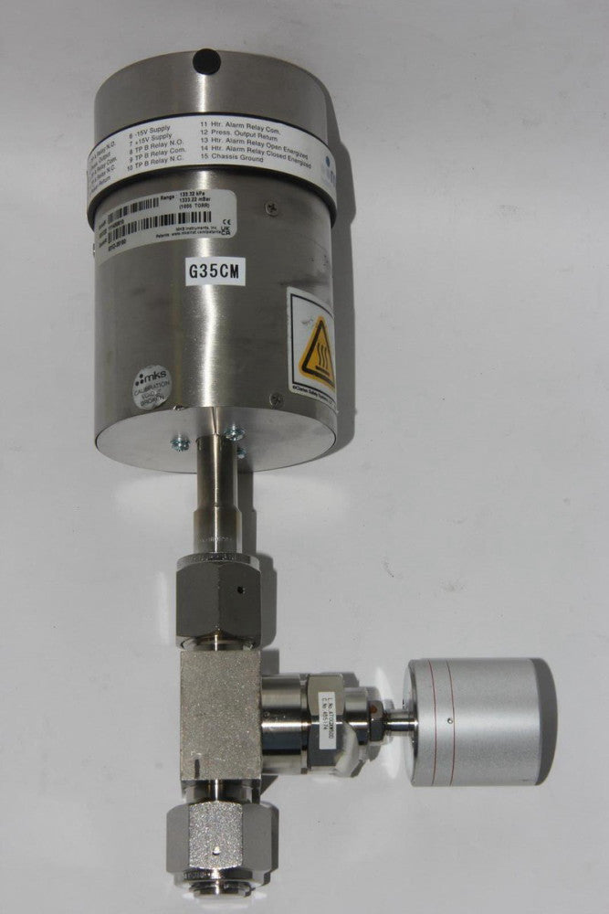 MKS Baratron 631D-35160 Type 631 1000 Torr Capacitance Manometer