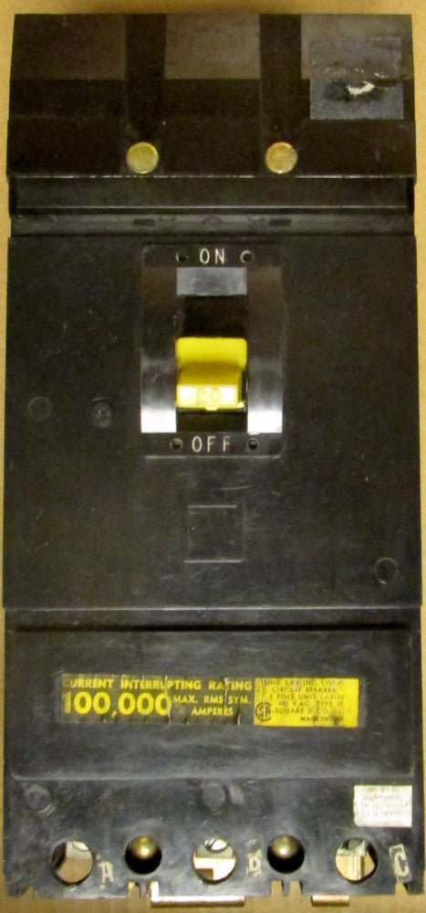 SQUARE D IFL I Line Breaker 10,0000 IEC 3 Pole 20 Amp IFL34020