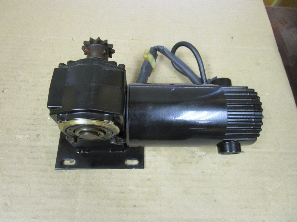 BISON DC GEAR MOTOR 021-756-1045 1/12 HP 180V 0.48A AMP 40 RPM  45:1 RATIO