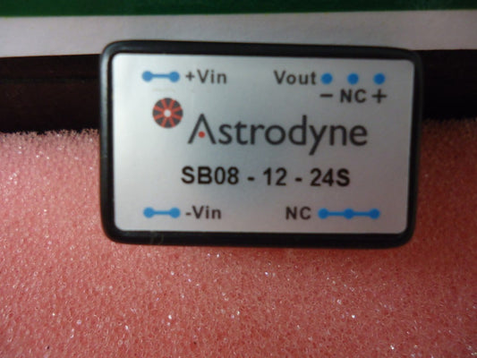 SB08-1224S Astrodyne 8 Watt DC/DC converter, 24VDC Brand New!