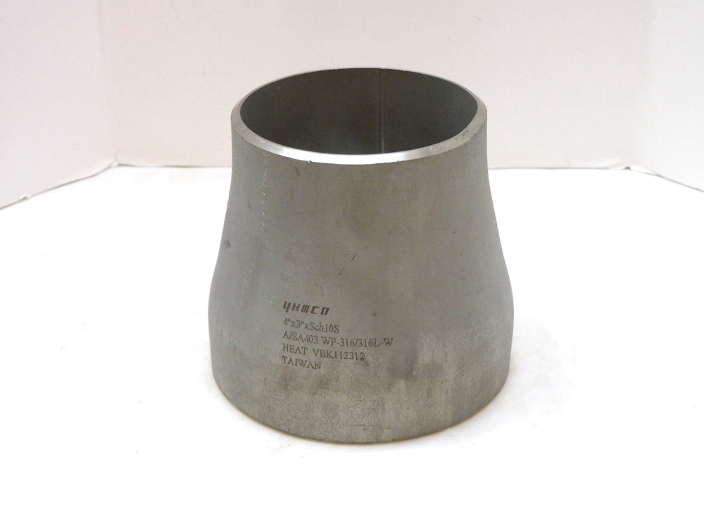 4HMCO WP316/316L-W Stainless Steel Weld Concentric Reducer 4"x3" A/SA403 SCH10S
