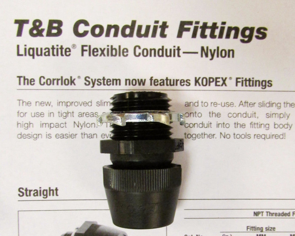 KOPEX THOMAS BETTS CF-10 Liquatite 1/2 NPT Conduit Fitting CF 10