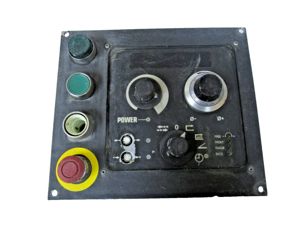 Finn-Power 58105 Swaging Control Panel FP-572024A Ver 5.2 5545/58105I/HTJ