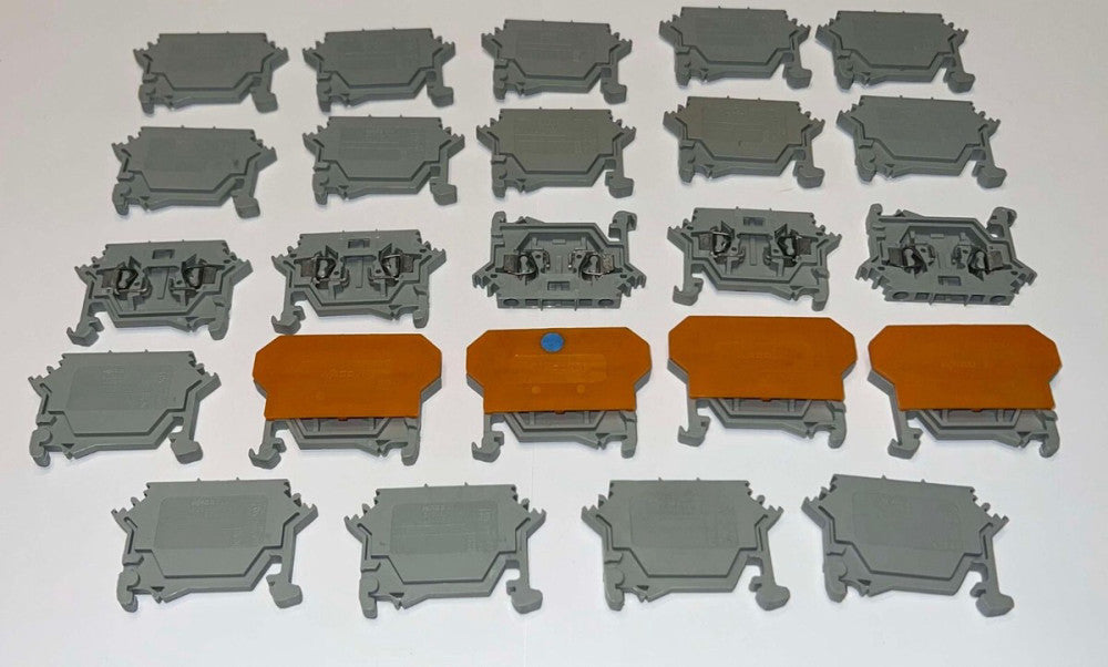 (LOT OF 24) WAGO 280 IEC 60947 7 1 400V Terminal Block