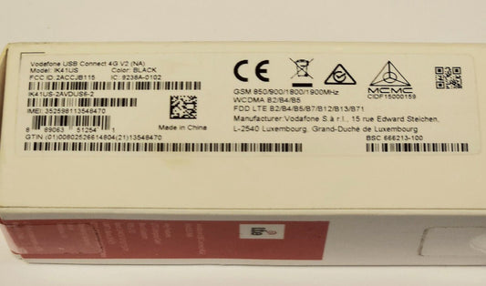 VODAFONE IK41US NA USB Connect 4G V2 BLACK