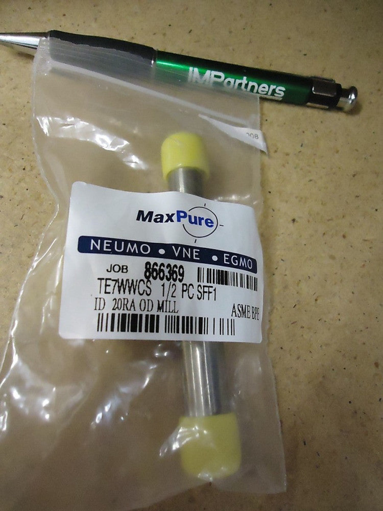 Maxpure TE7WWCS 1/2" SHORT OUTLET TEE WITH CLAMP BRANCH. Brand New!