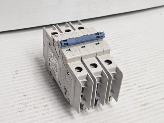 ALLEN BRADLEY CIRCUIT BREAKER 1489-M C5A 1489-M3C050 SER D 5 A AMP 3P 3 POLE