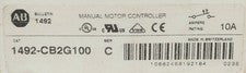 ALLEN BRADLEY 1492 CB2G100 2 Pole 10 AMP Manual Controller 1492 CB2 G 100 277