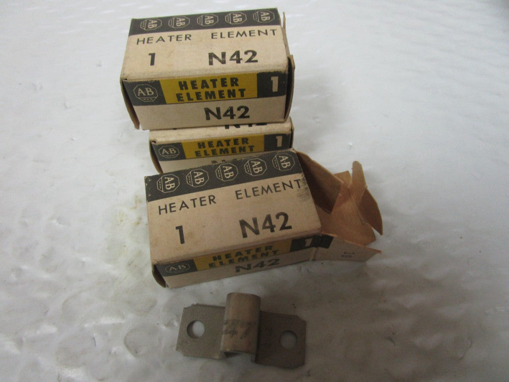 NEW LOT OF 3 ALLEN BRADLEY N42 HEATER ELEMENT