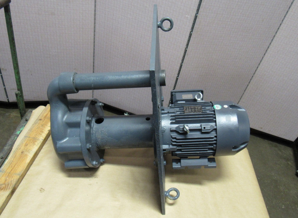 EGGER PSI PLATE MOUNT TANK PUMP T55-5HP4 5 HP 230/460V 1750RPM 3PH 2"INLET/OUT