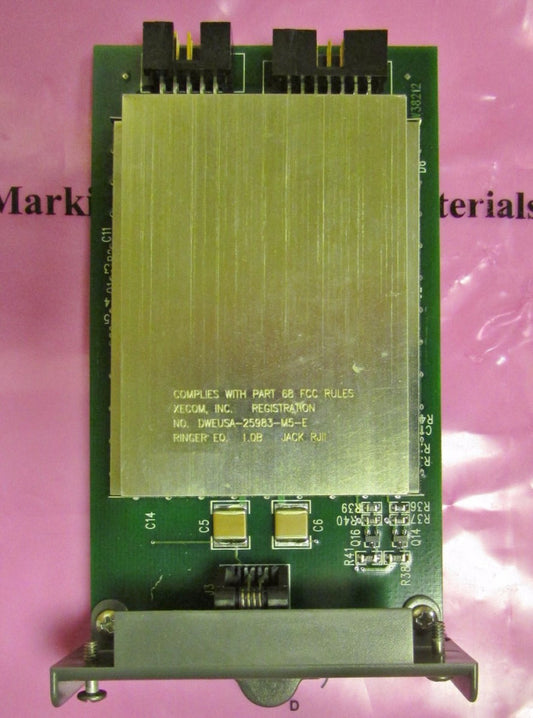 FISHER W38213 X0012 Ethernet Modem PLC Control Module W38212