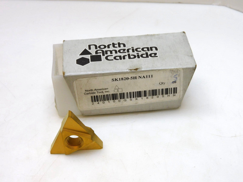 LOT OF 4 North American Carbide Insert SK-1820-5H NA111