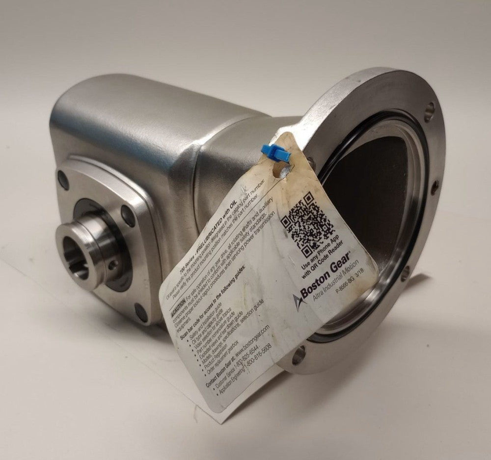 Boston SSHQC721-100K-B5-HS1-P20 Used Gear Box 0.40hp 744Lb-In Ratio 100:1