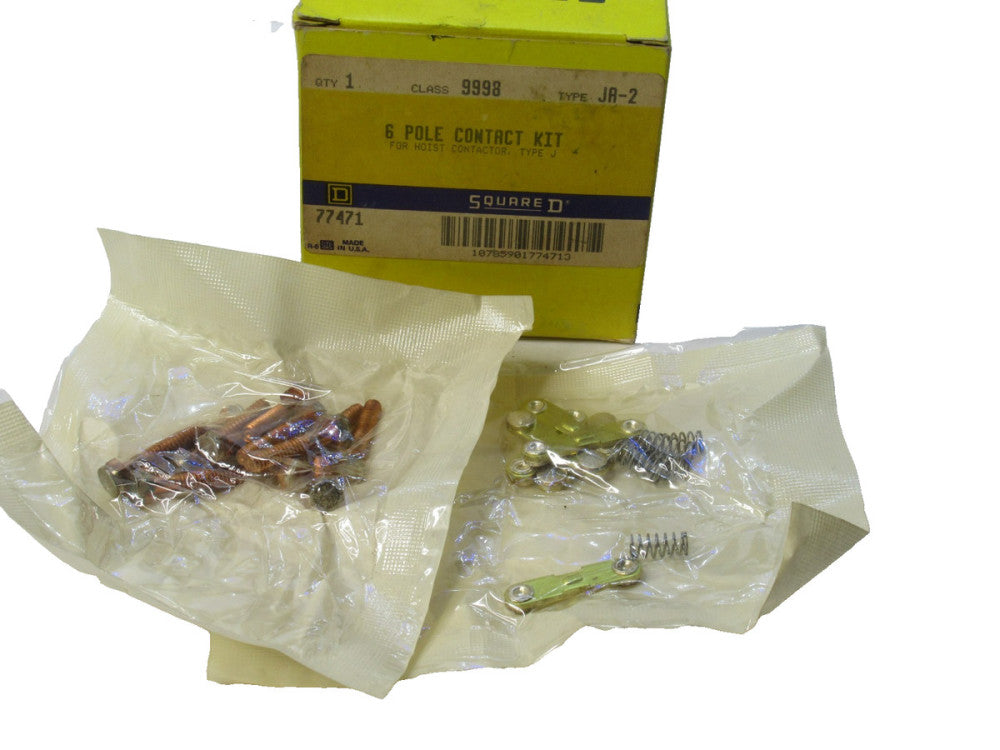 (NEW) SQUARE D JA-2 , JA2 Class 9998 6-Pole Contact Kit