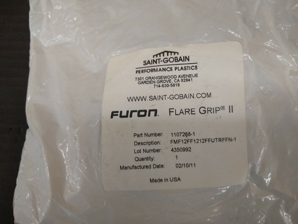 New, Saint-Gobain, FMF12FF1212FFUTRFFN-1, Tee 3/4" F flare run x 3/4" F flare 