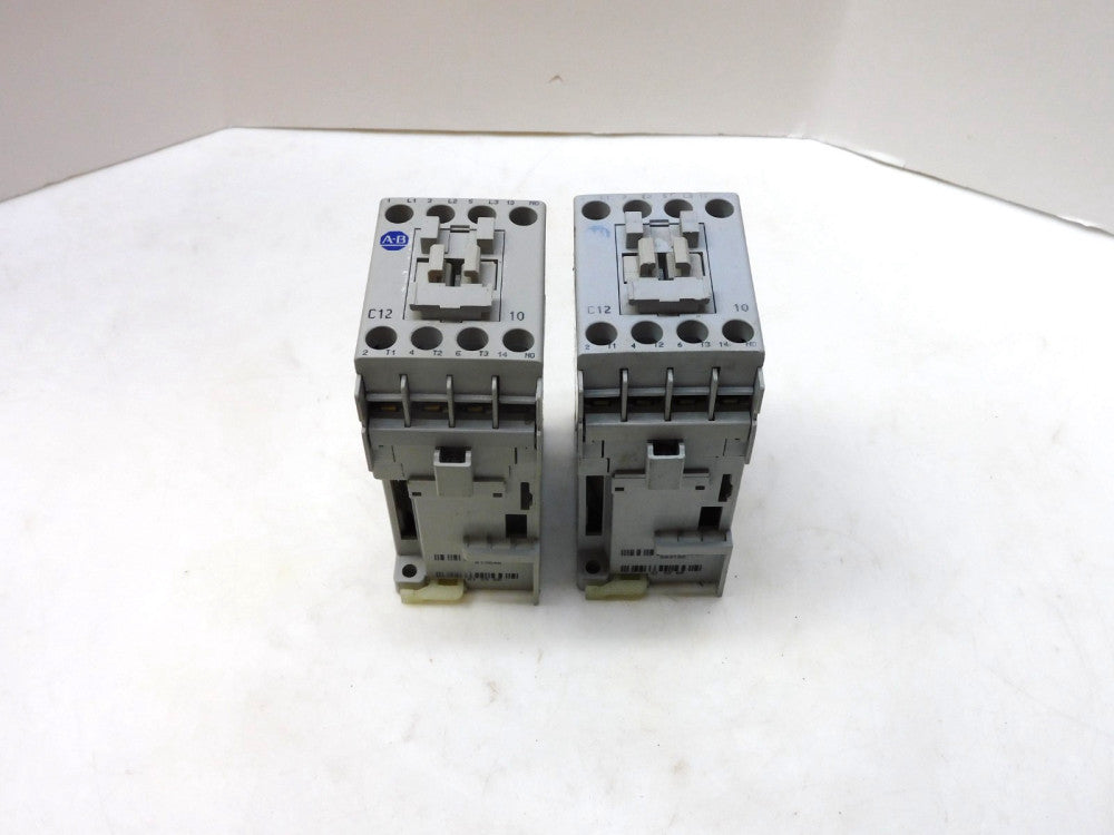 Allen Bradley 100-C12Z*10 Ser A Contactor 24Vdc Lot of 2