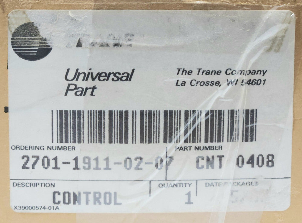 TRANE PENN P45NCA 43 Time Delay Pressure Switch 2701 1911 02 07 CNT 0408 120 Sec