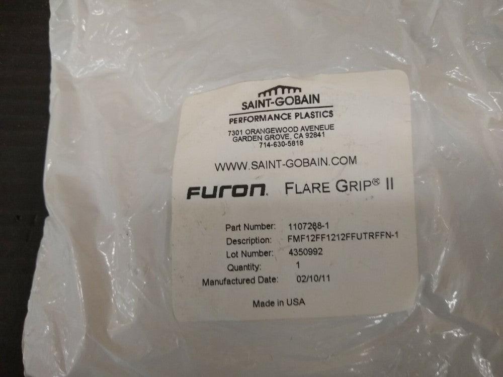 New, Saint-Gobain, FMF12FF1212FFUTRFFN-1, Tee 3/4" F flare run x 3/4" F flare 
