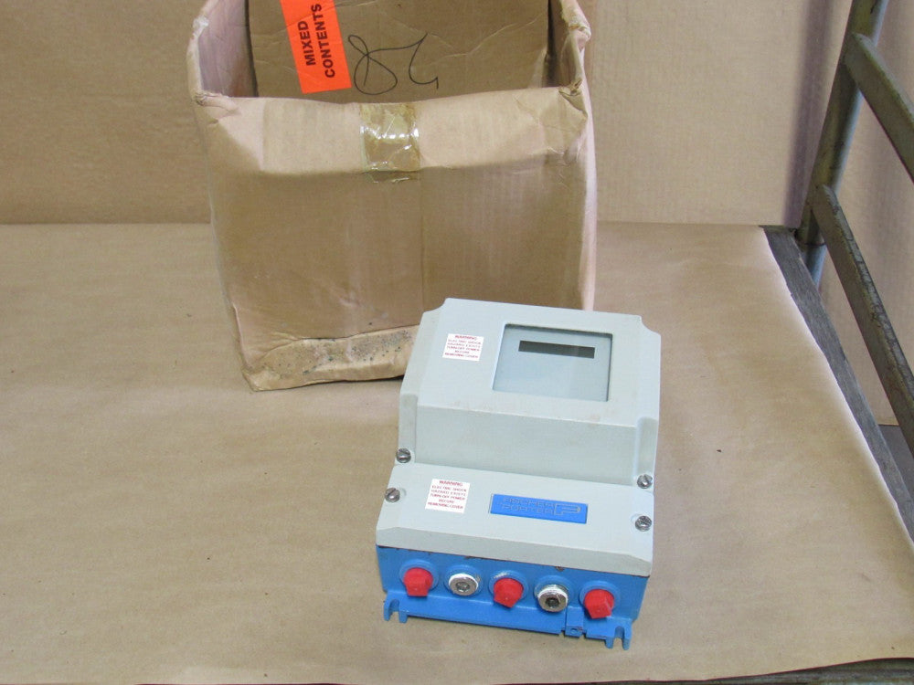 FISCHER PORTER MAGNETIC FLOWMETER SIGNAL CONVERTER 50XM13BXKD10AAAC225 120V 30VA
