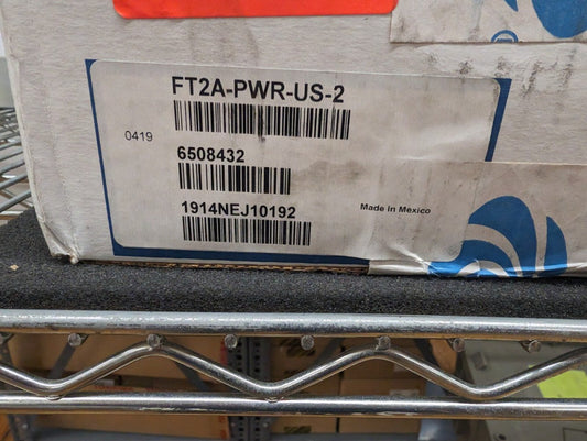 New Open Box, Crestron, FT2A-PWR-US-2, AC Power Outlet Module Dual US NEMA 5