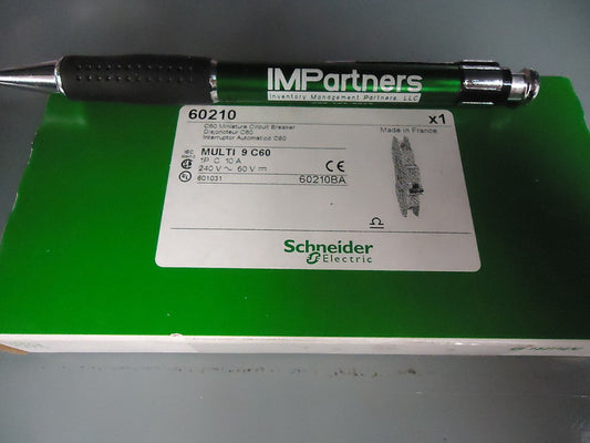 Schneider 60210 Circuit Breaker, Thermal Mag, 1P 10A. Brand New!