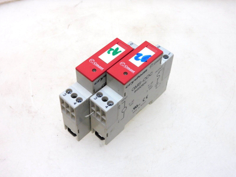 LOT OF 2 CROUZET GORDOS GMS-ODC SOLID STATE RELAY