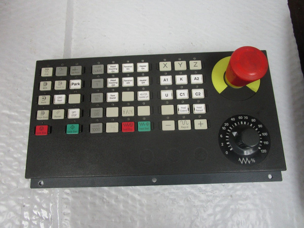 Siemens Sinumerik 840D 6FC5203-0AD10-1AA0 Machine Control Panel Ver J