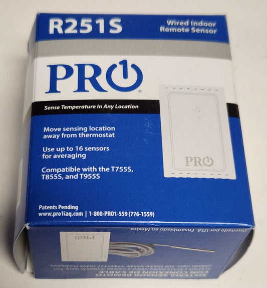 PRO1 PRO 1 R251S Wired Remote Sensor System Temperature Sensor For T755S T855S