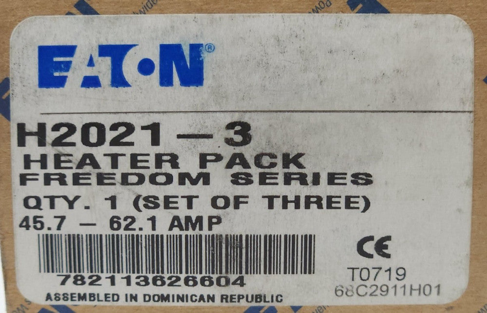 EATON CUTLER HAMMER H2021-3 Freedom Series Heater Pack of 3 H2021 3 45.7-62.1