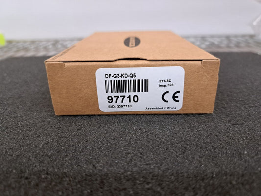 New, Banner Engineering, DF-G3-KD-Q5, DF-G3 RED BEAM HIGH POWER DUAL