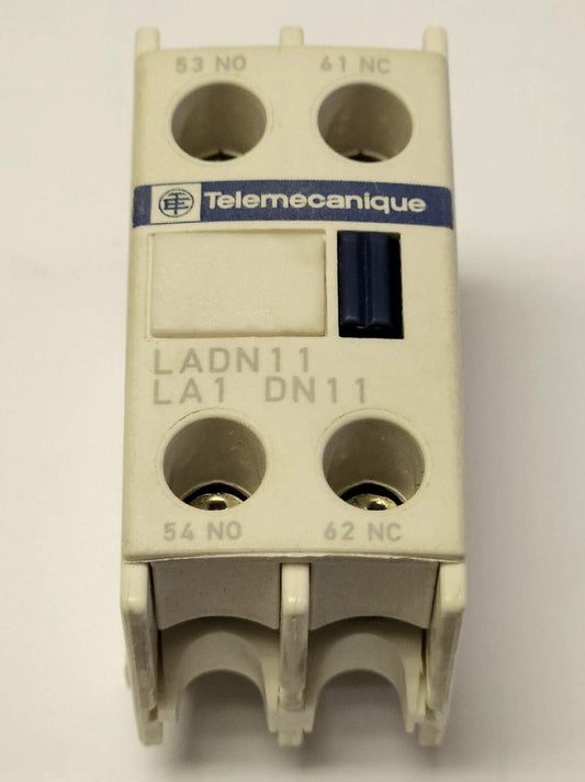 SCHNEIDER ELECTRIC TELEMECANIQUE LADN11 Top Mount Auxiliary Contact Blok 1 NO