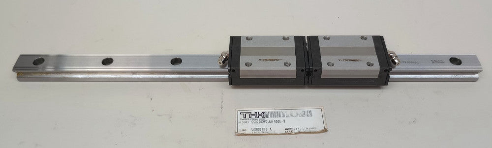 THK SSR20XW2UU+400L-ll Linear Guide Assembly 20mm W X 400mm L X 28mm H